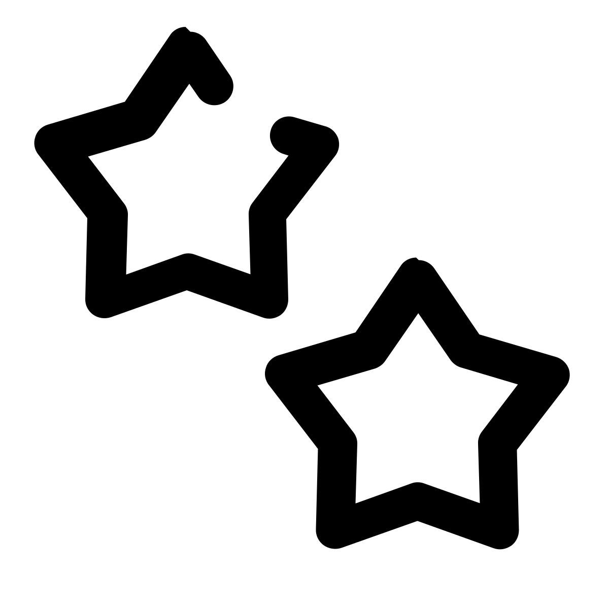 2 stars icon