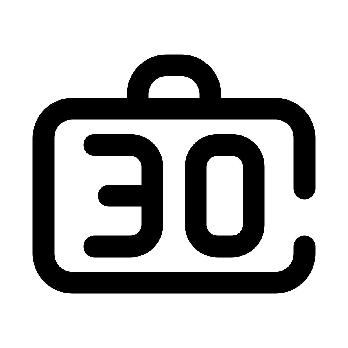 30公斤行李限额 icon