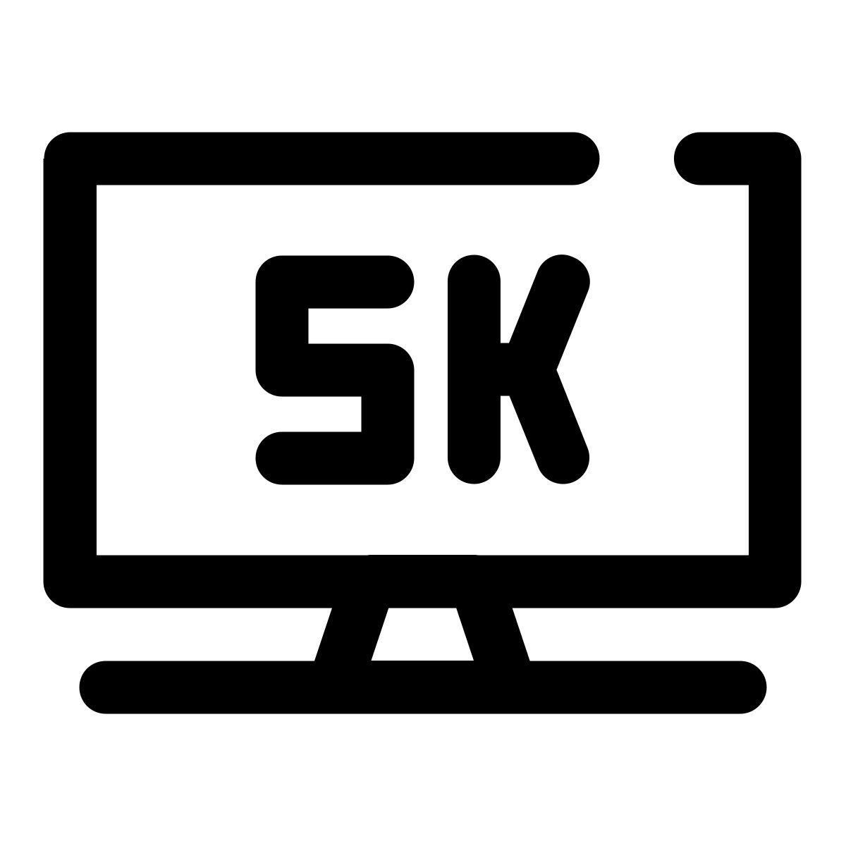5k television icon