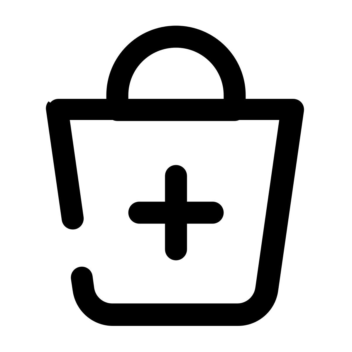 add to bag icon