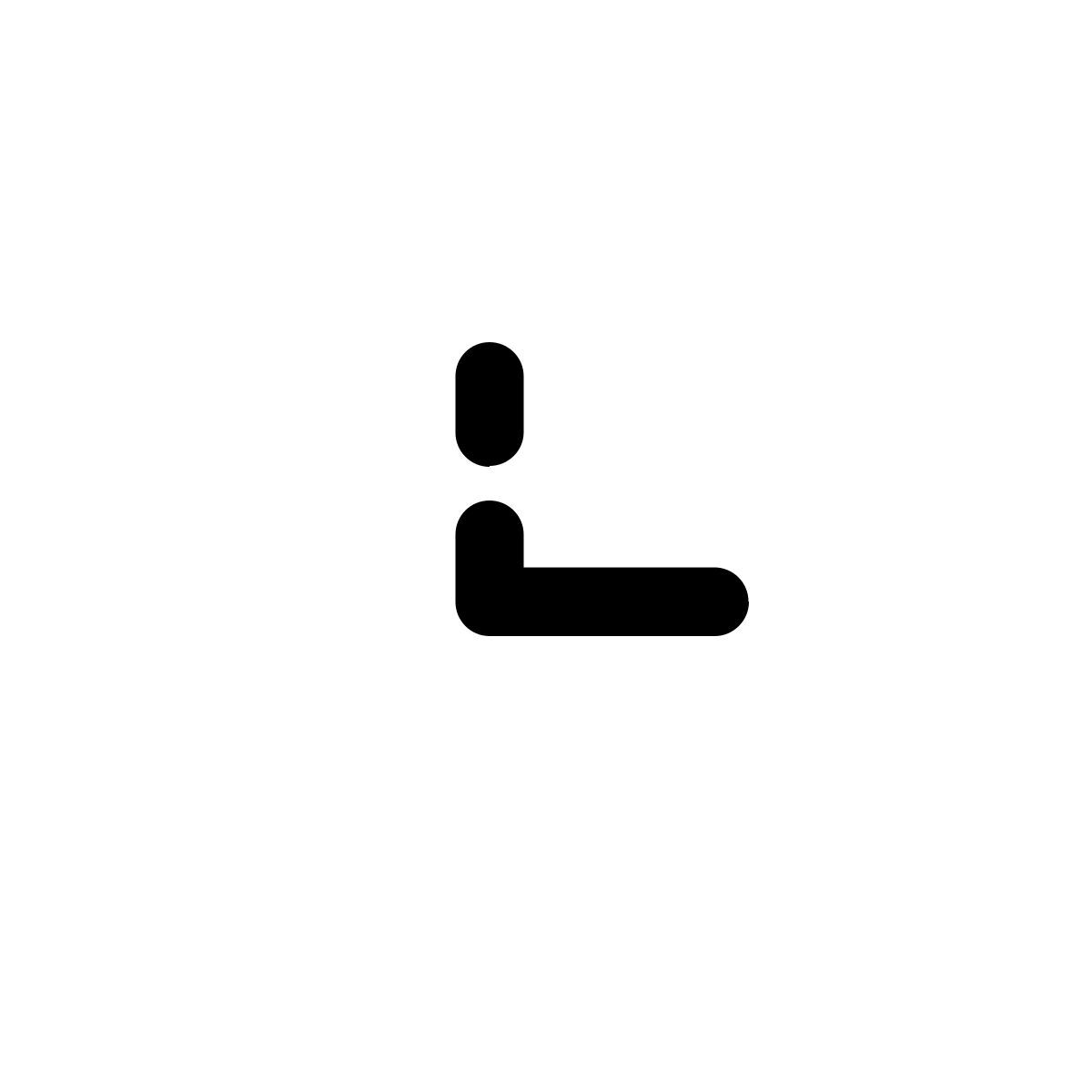 arrow down left icon