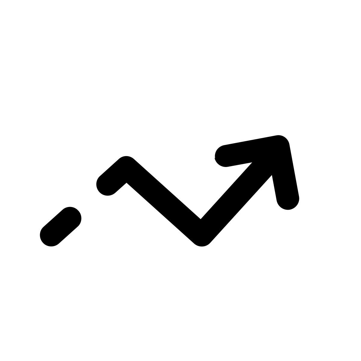 arrow growth icon
