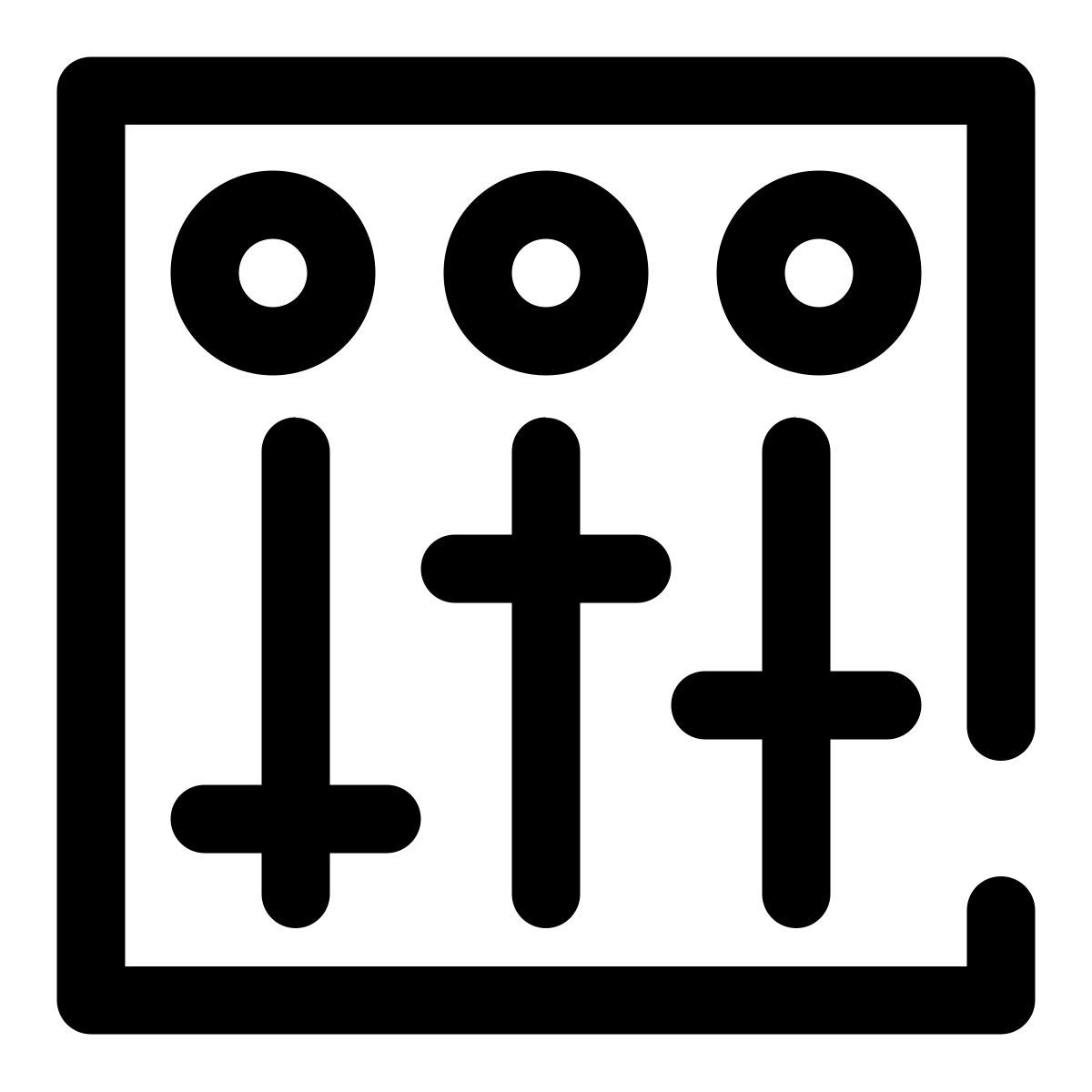 audio mixer icon
