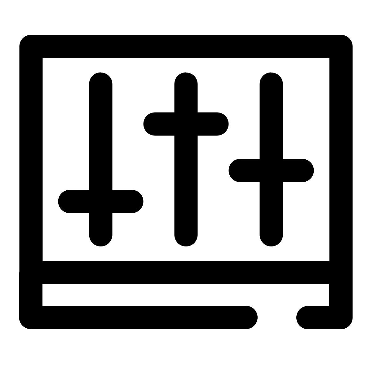 Mixeur audio icon