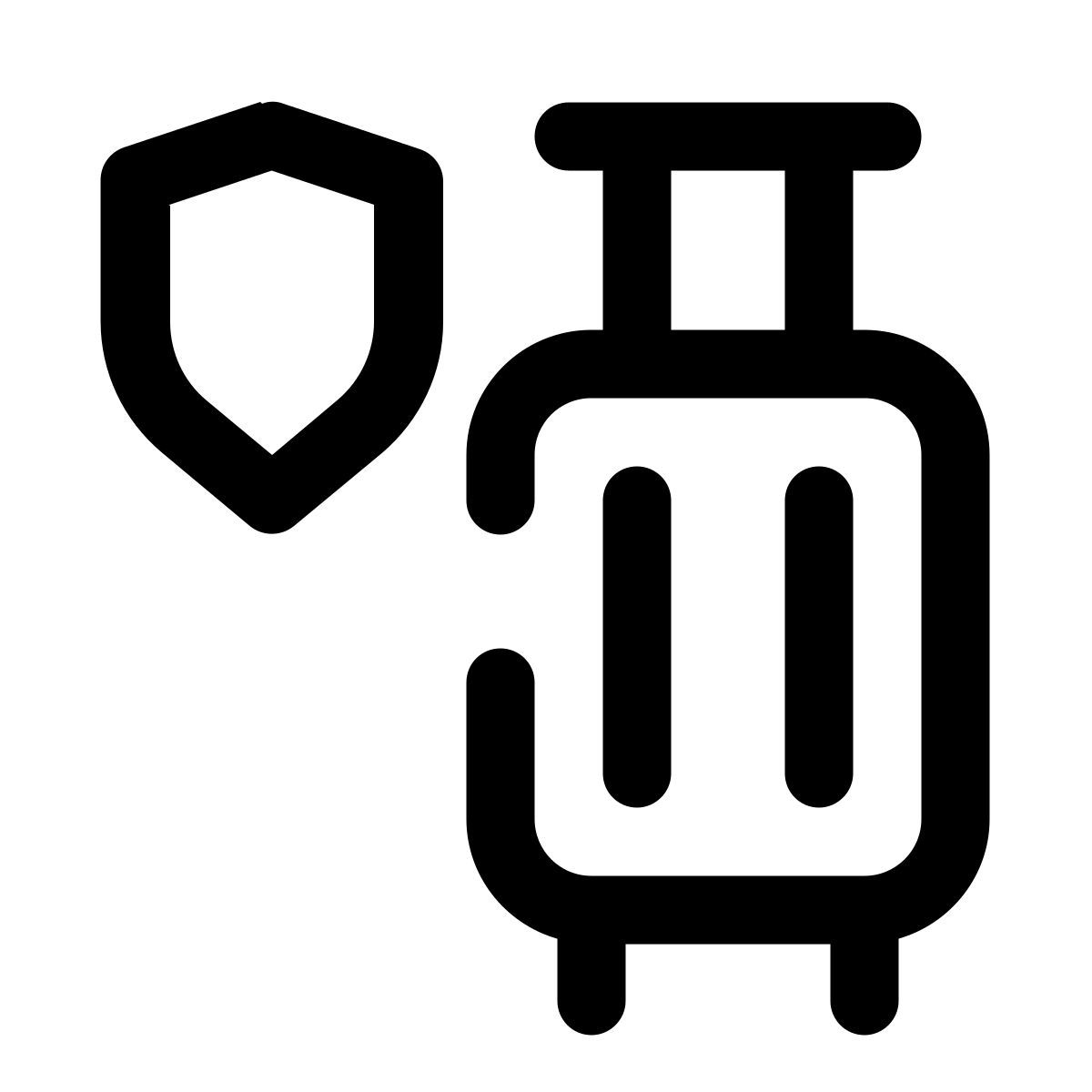 baggage protection icon