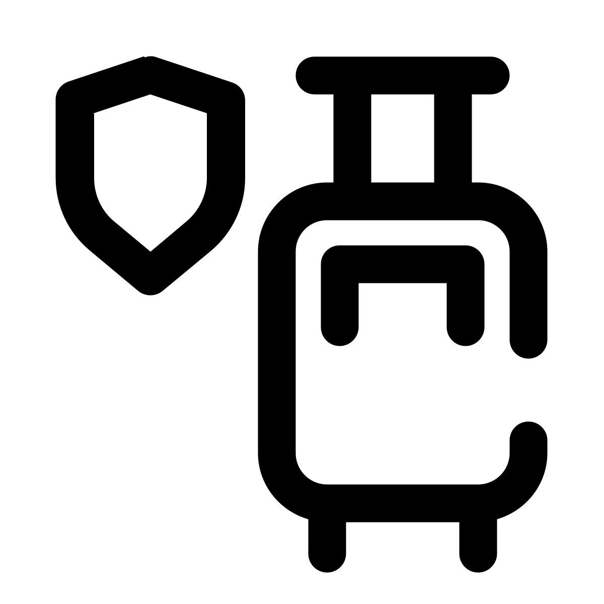 baggage protection icon