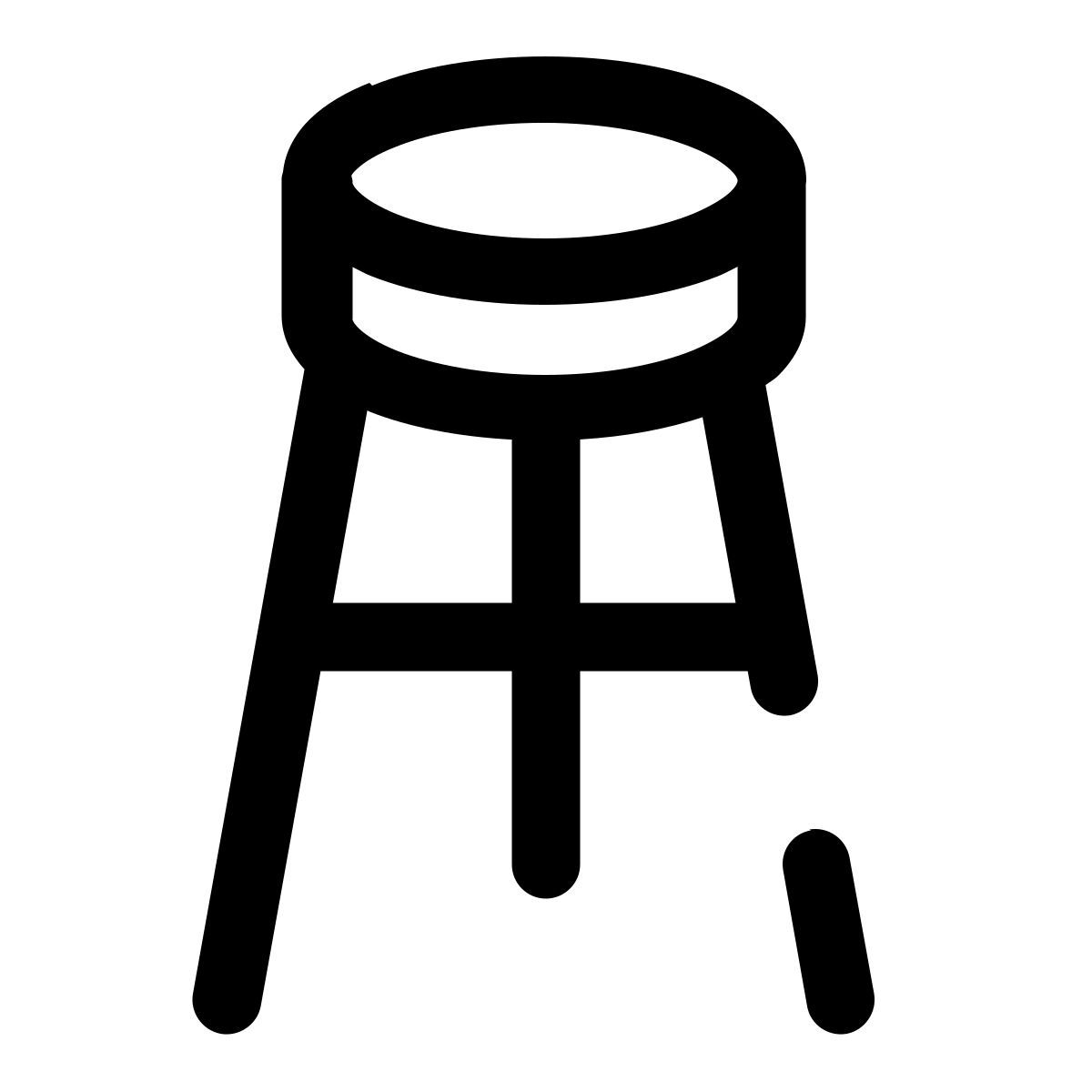 taburete de bar icon