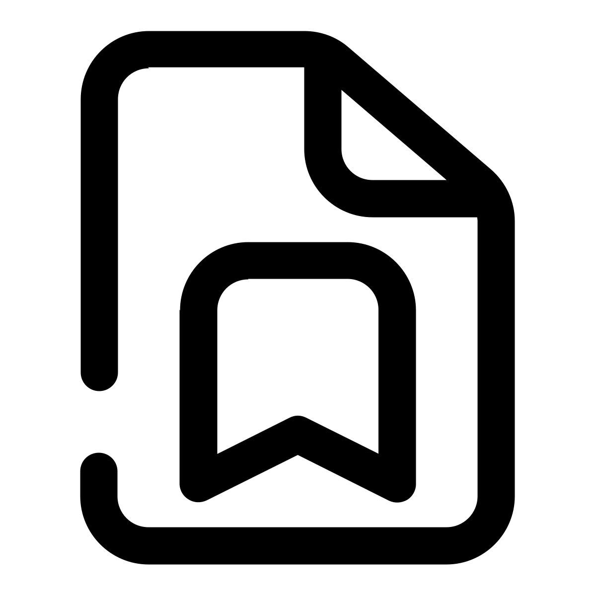 aggiungi file ai segnalibri icon