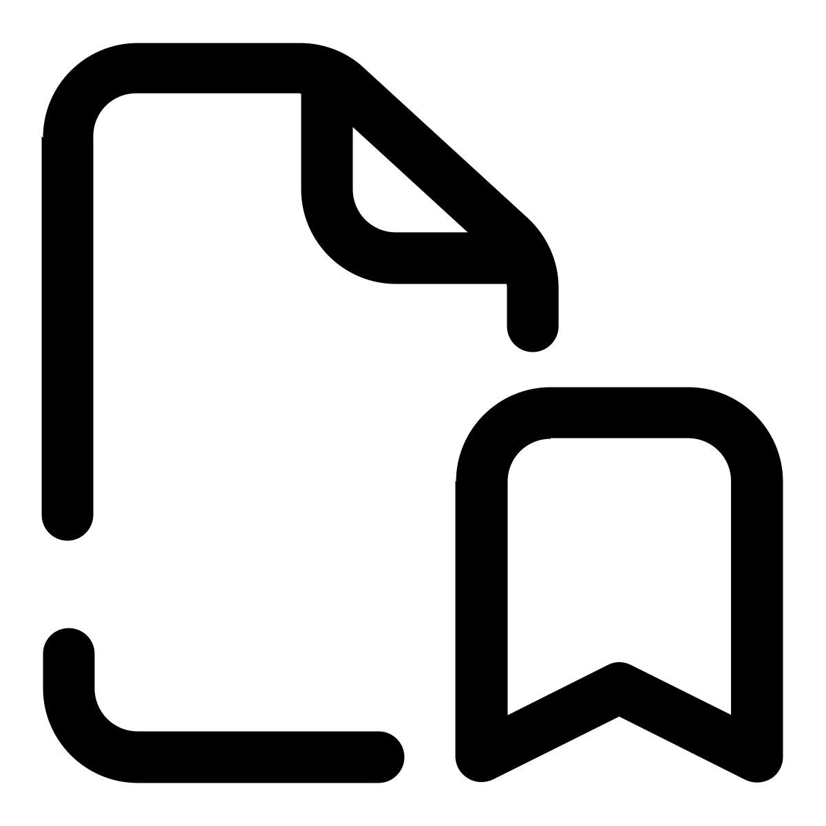 aggiungi file ai segnalibri icon