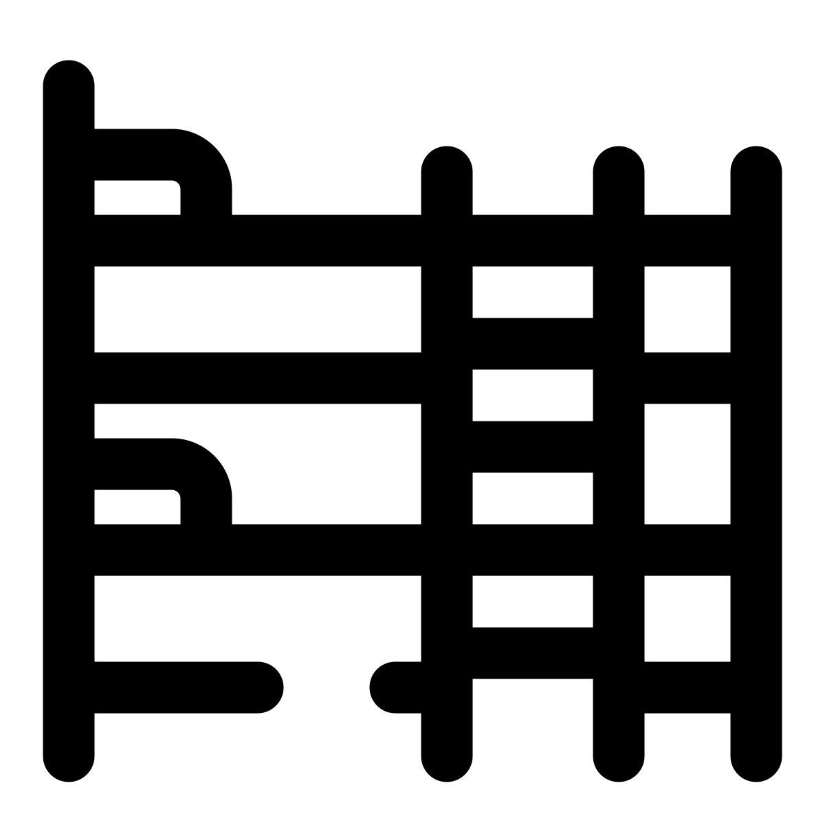 bunk bed icon