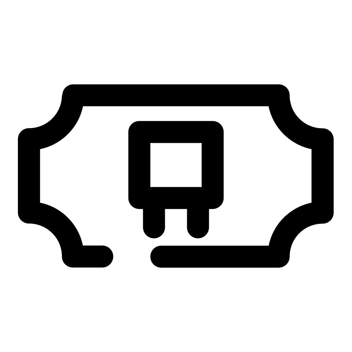bus ticket icon