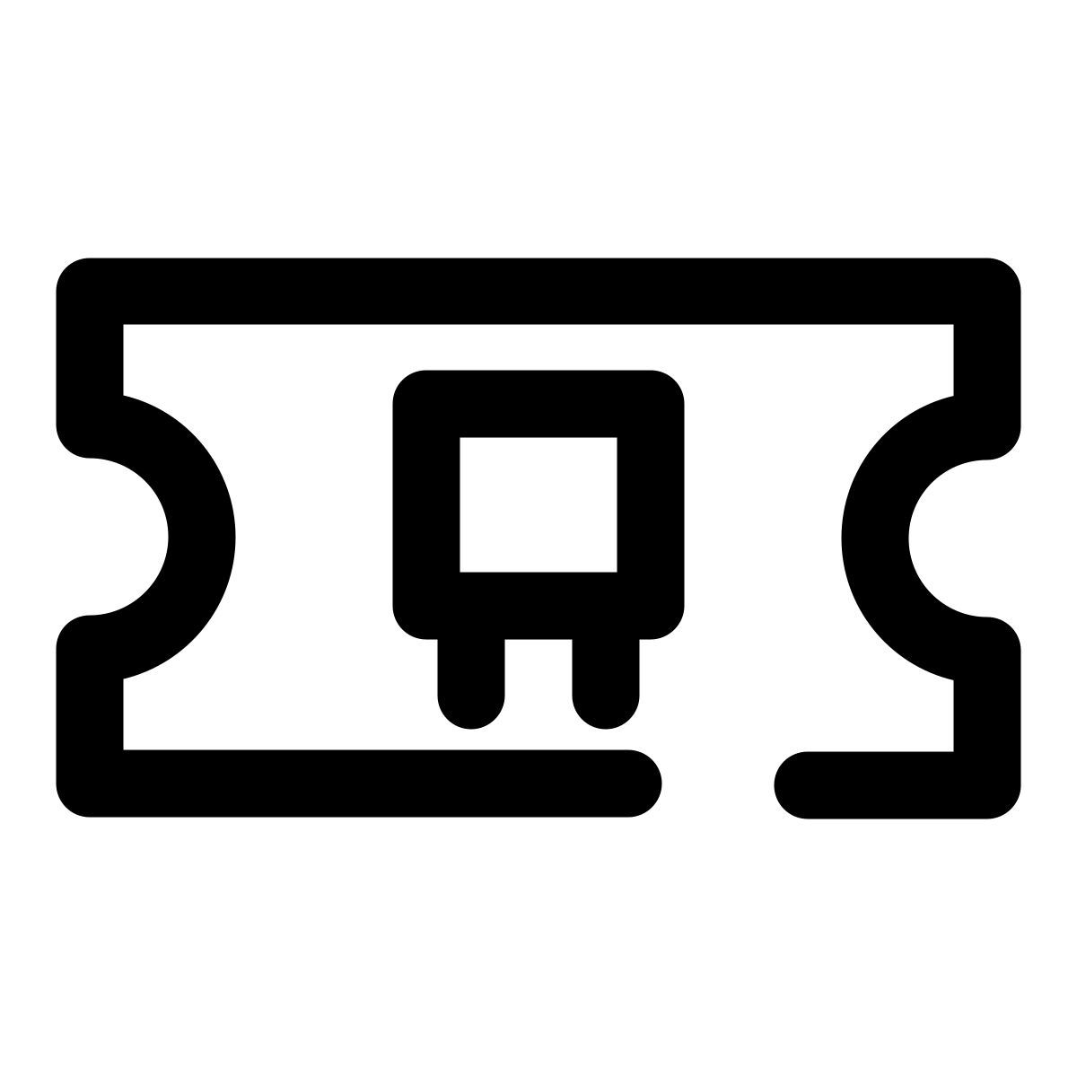 bus ticket icon