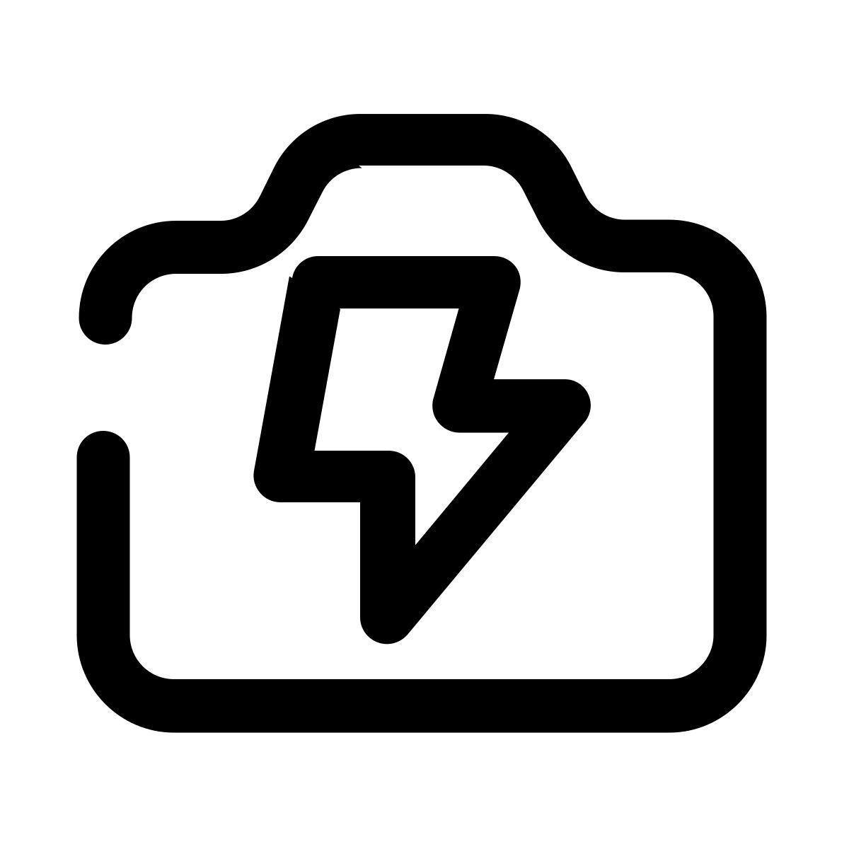 camera flash icon