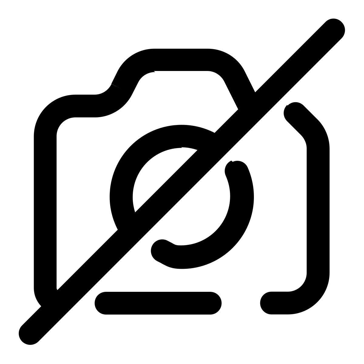 camera off icon
