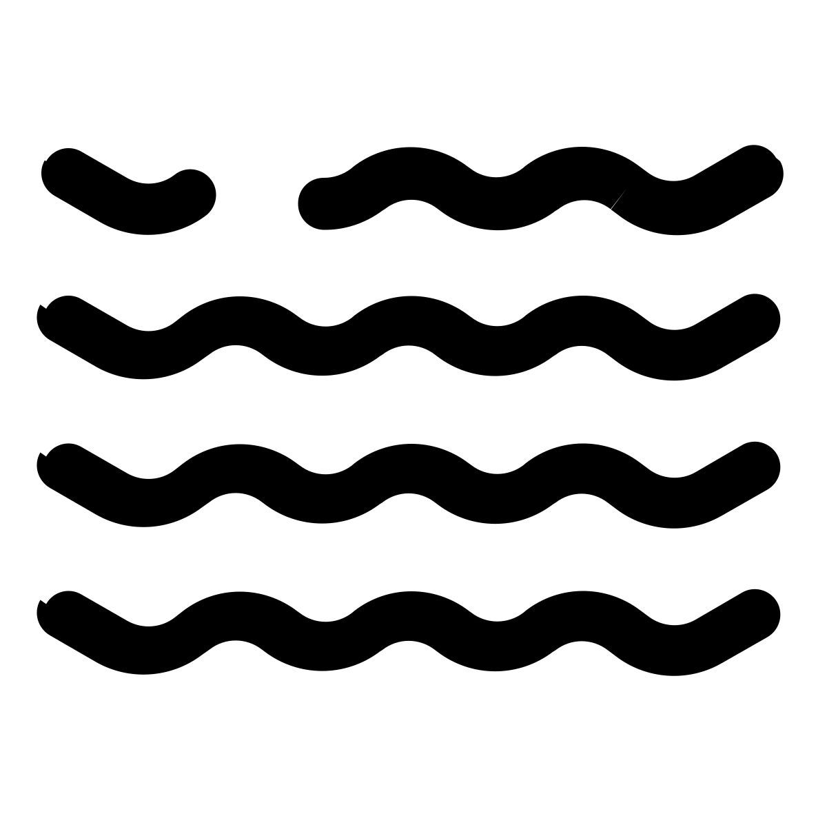 capillary waves icon
