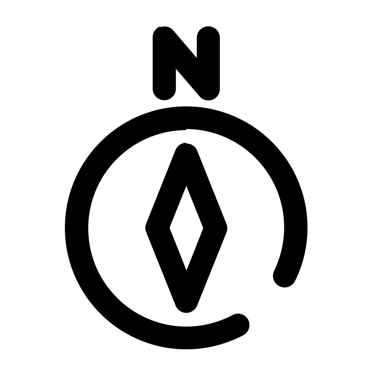 cardinal direction icon