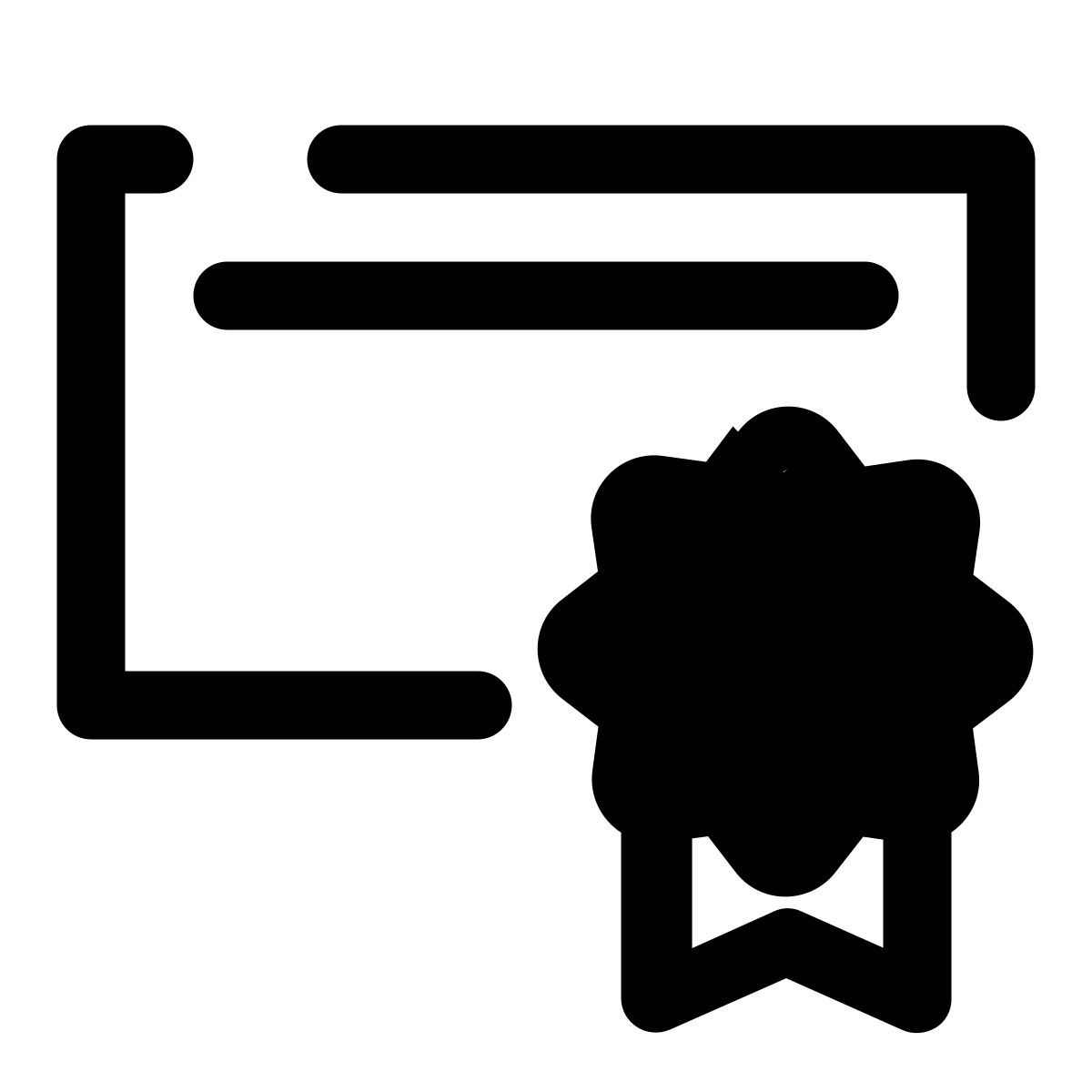 certificate icon
