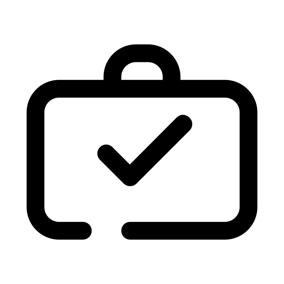 checked baggage icon