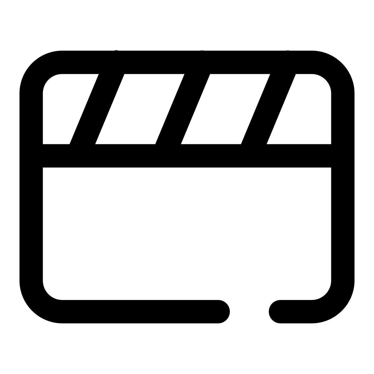 clapper board icon