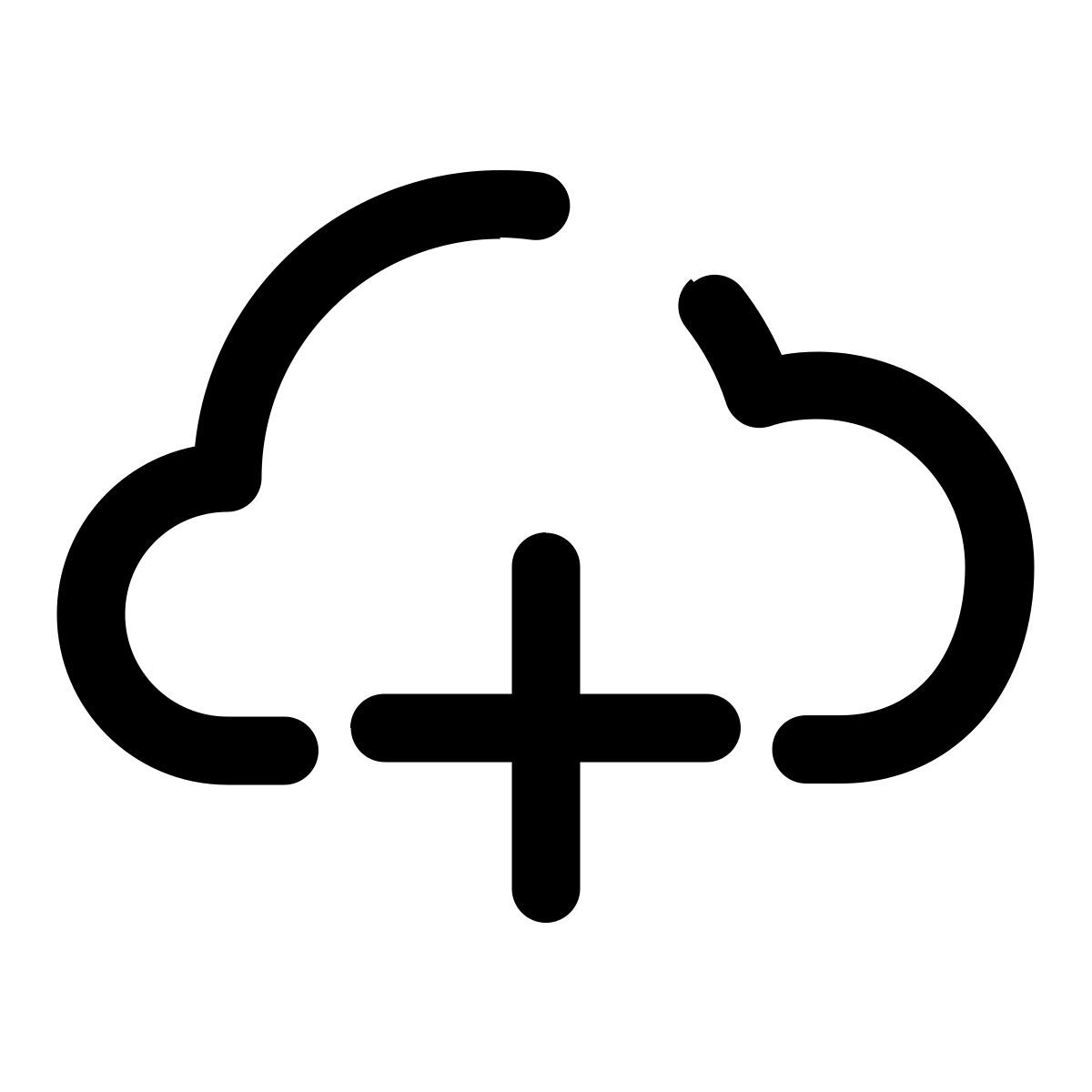 cloud plus icon