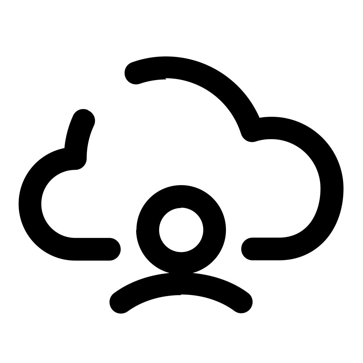 cloud user icon
