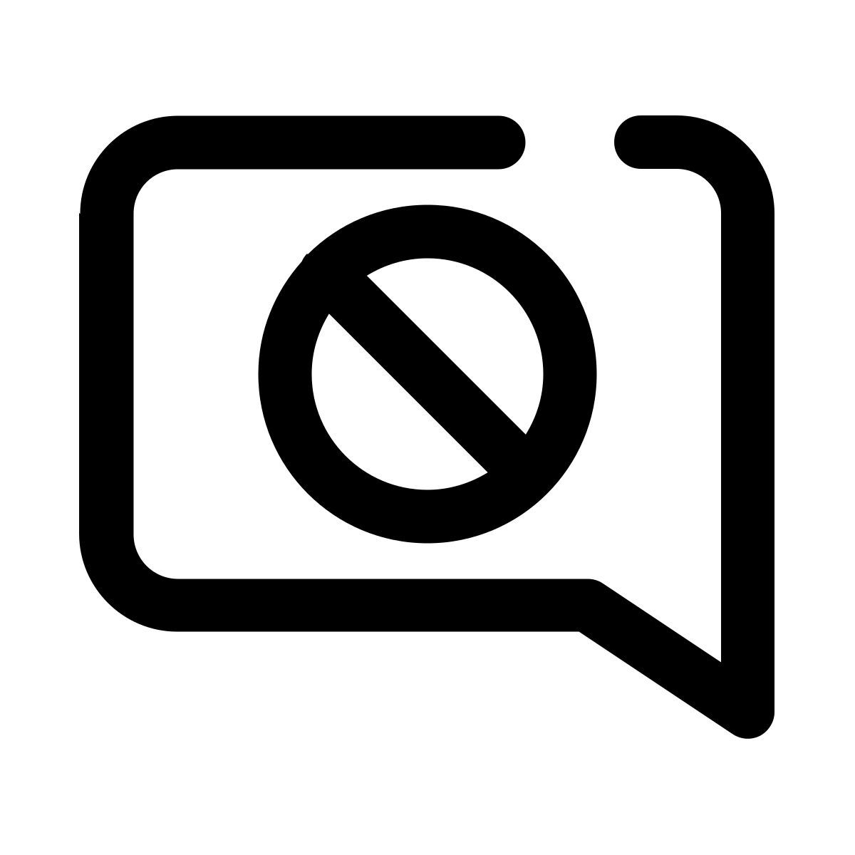 bloco de comentários icon