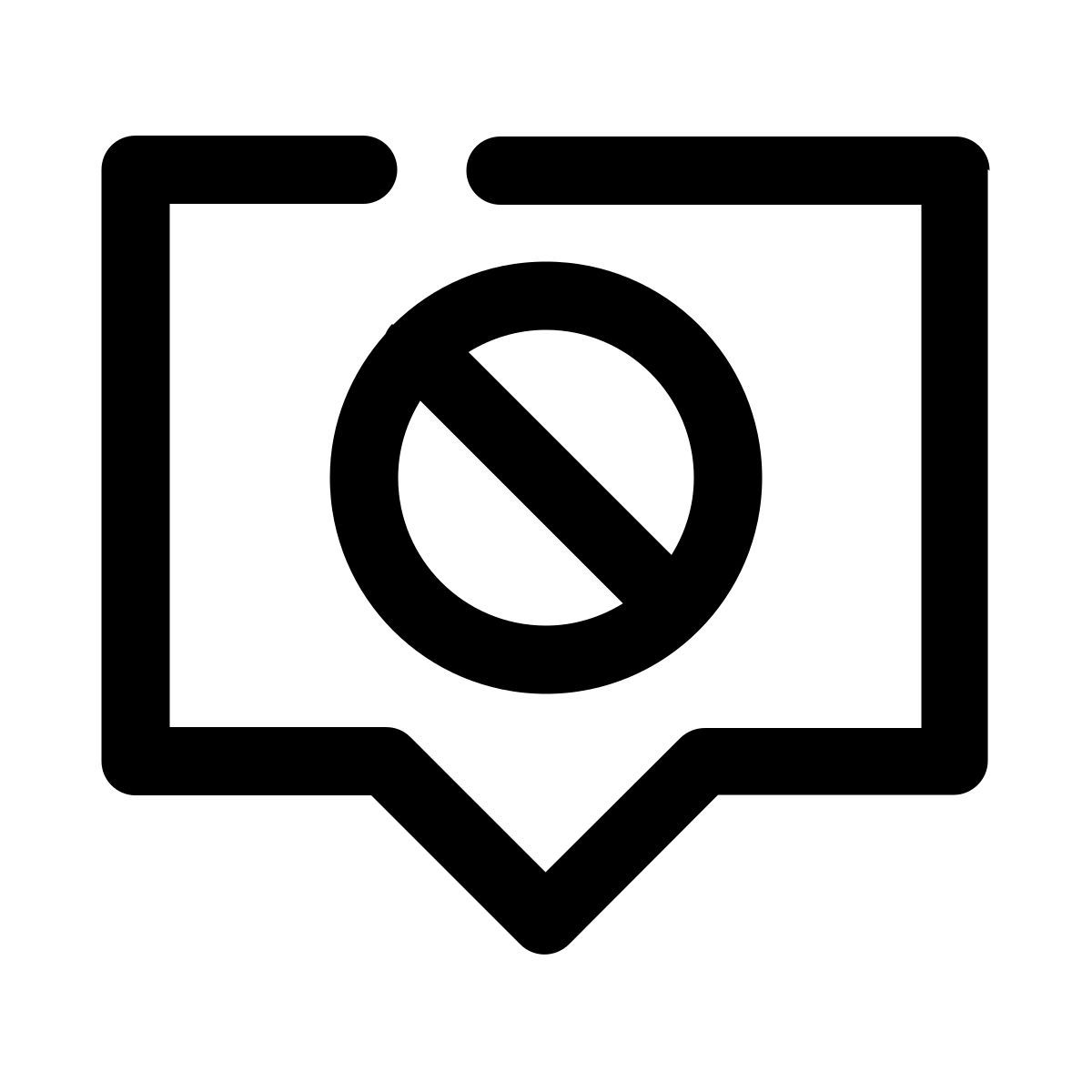 bloco de comentários icon