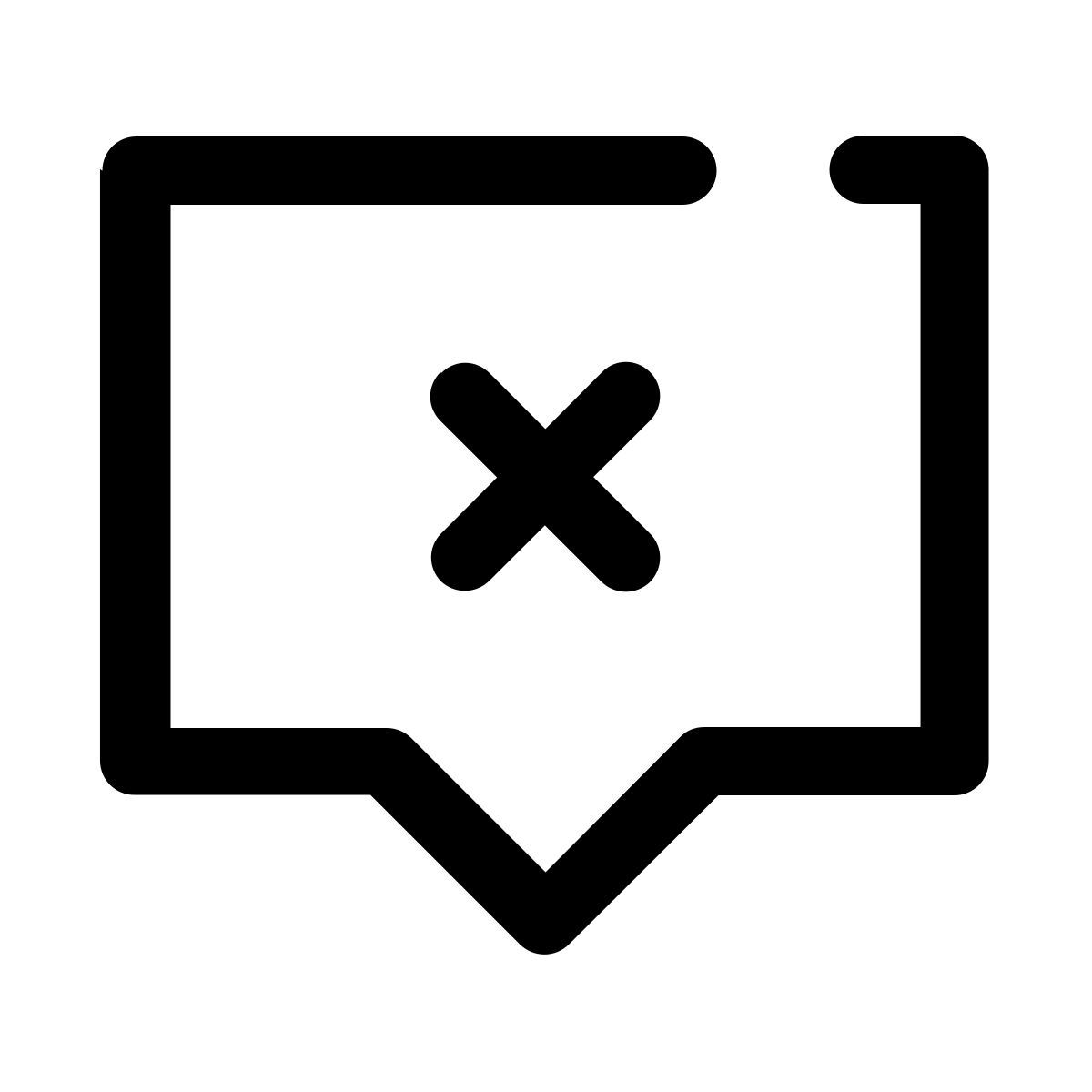 댓글 크로스 icon