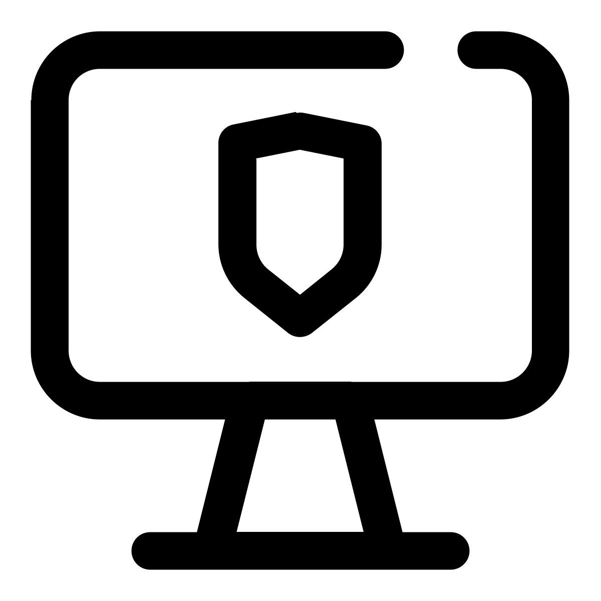 computer shield icon