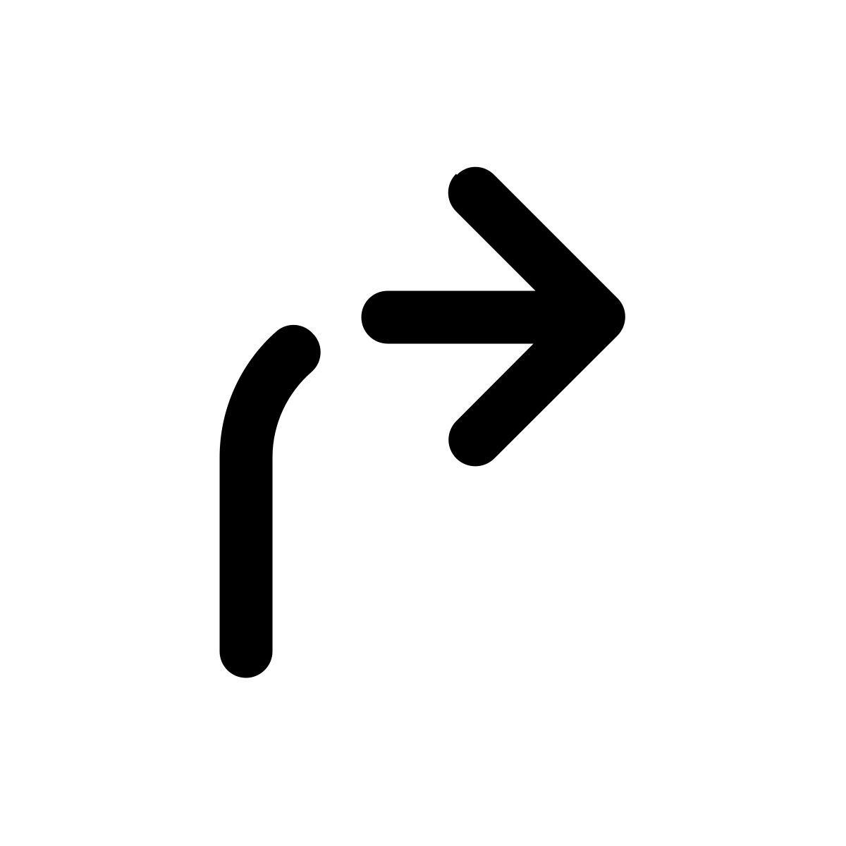 corner up right icon