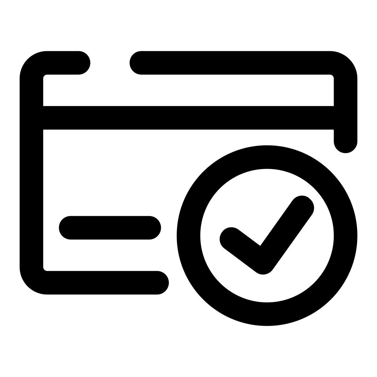 credit card check icon