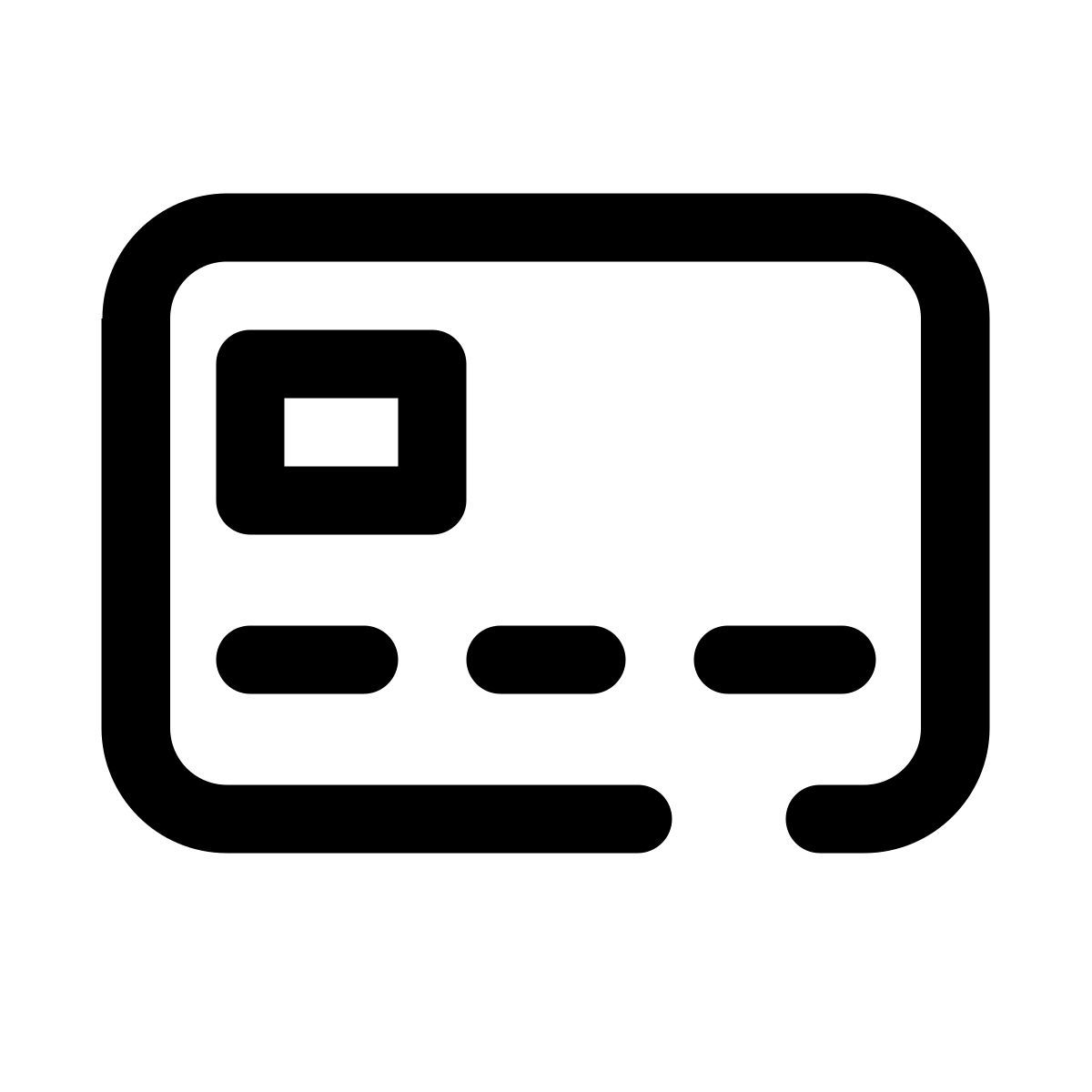 cartão de débito icon