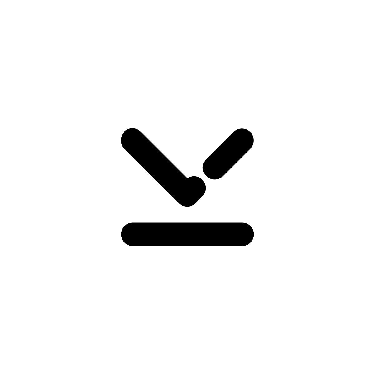down arrow icon