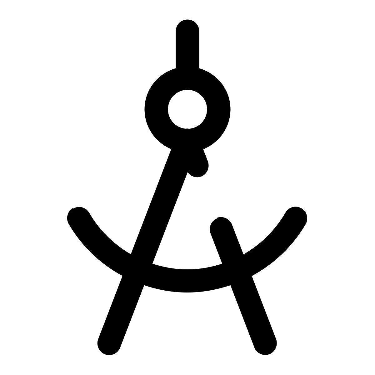 compasso de desenho icon