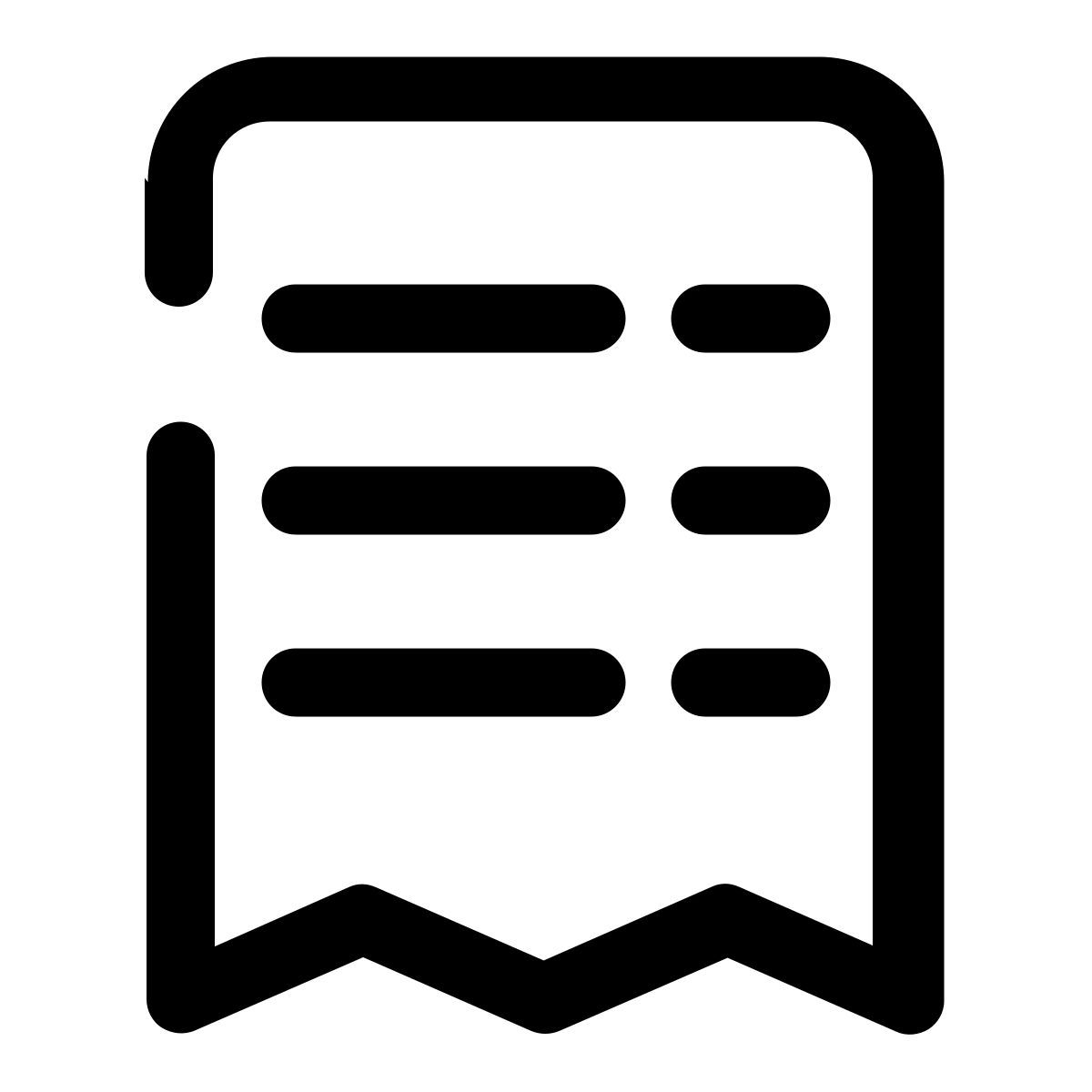 e receipt icon