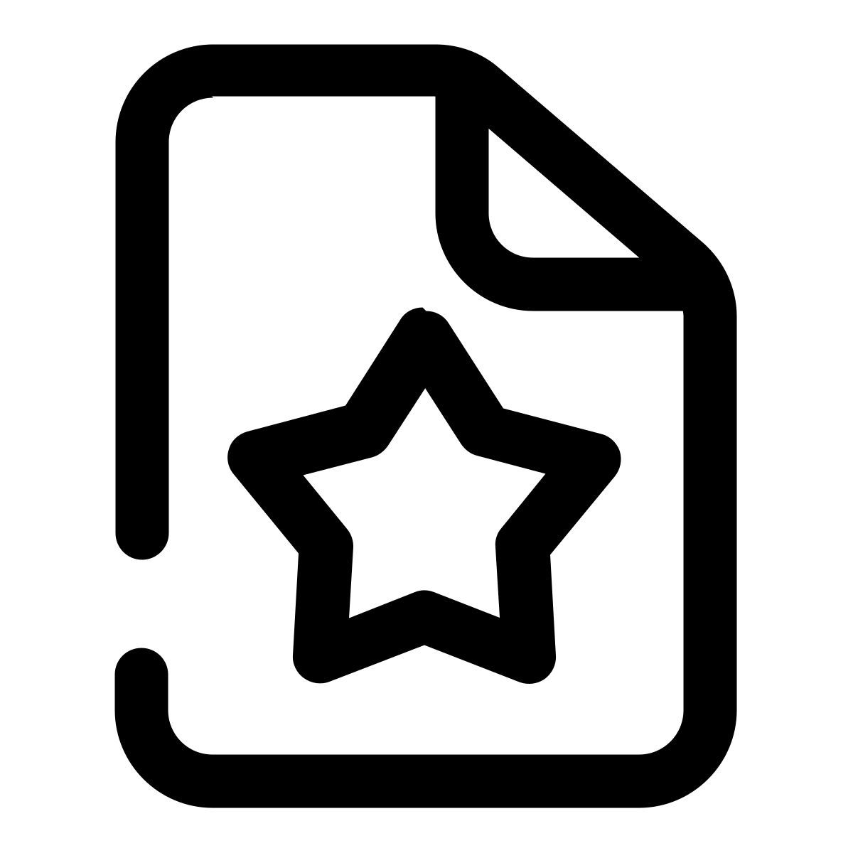 fichier étoile icon