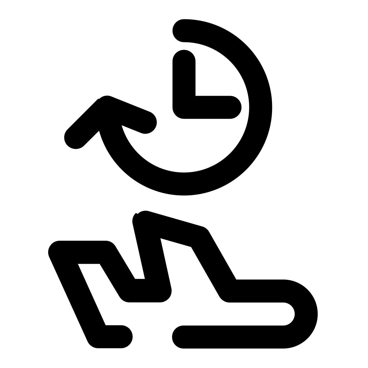 flight duration icon