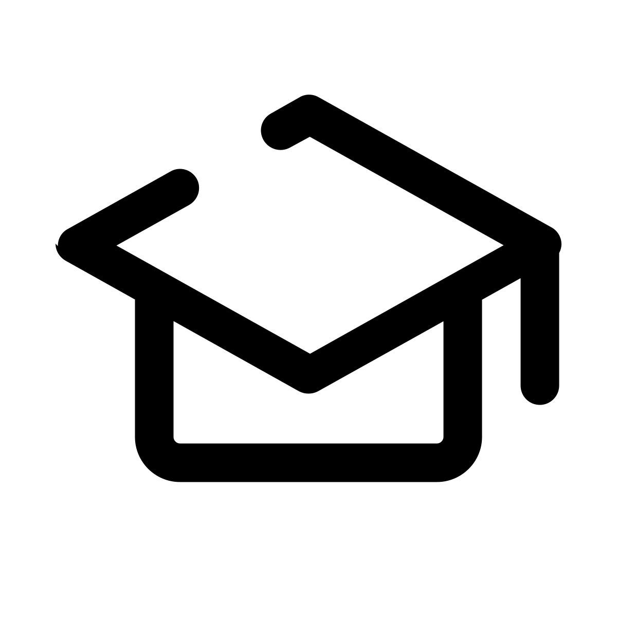 graduation cap icon