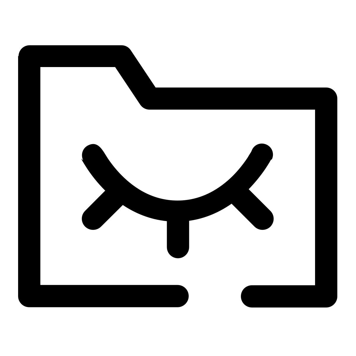 hide icon