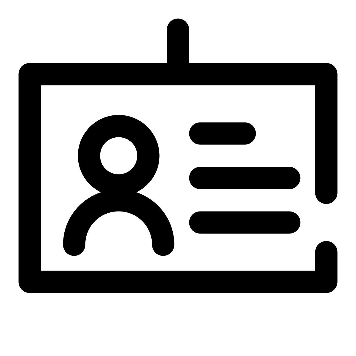 id card icon