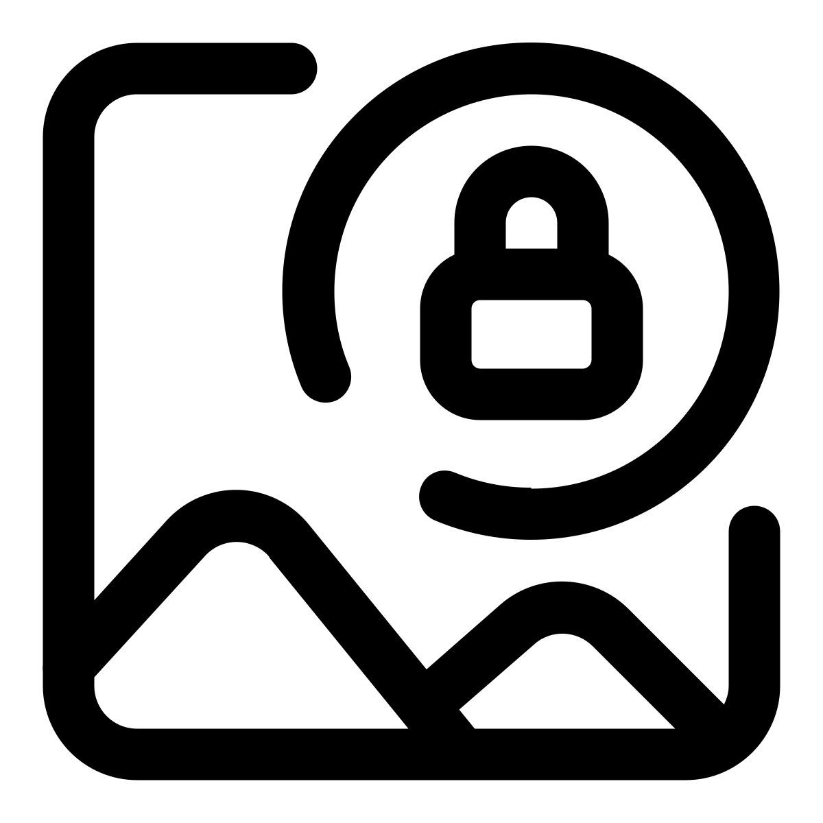 image lock icon