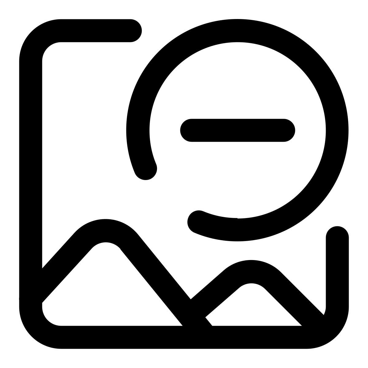 이미지 마이너스 icon