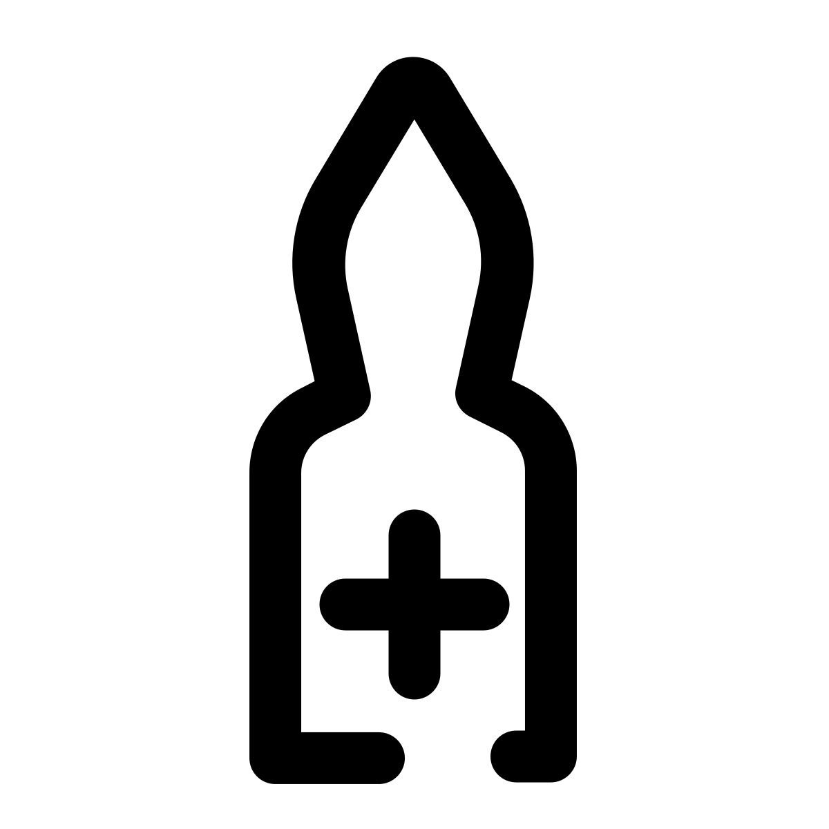 botella de inyección icon