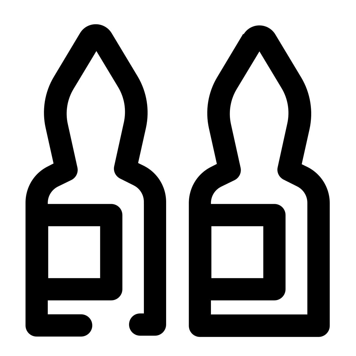 injection bottles icon