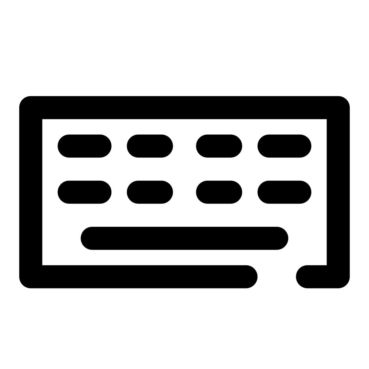 keyboard icon