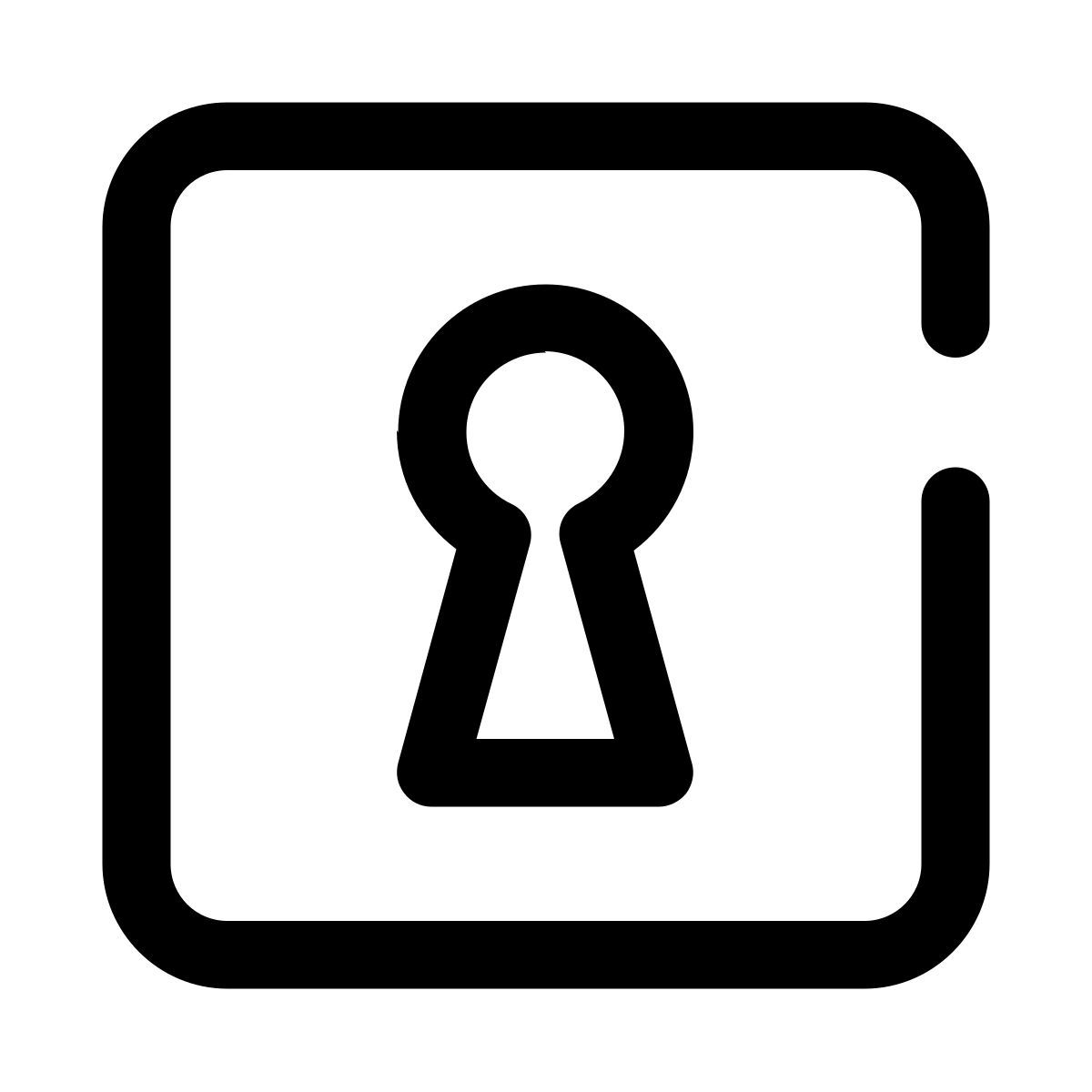 keyhole icon