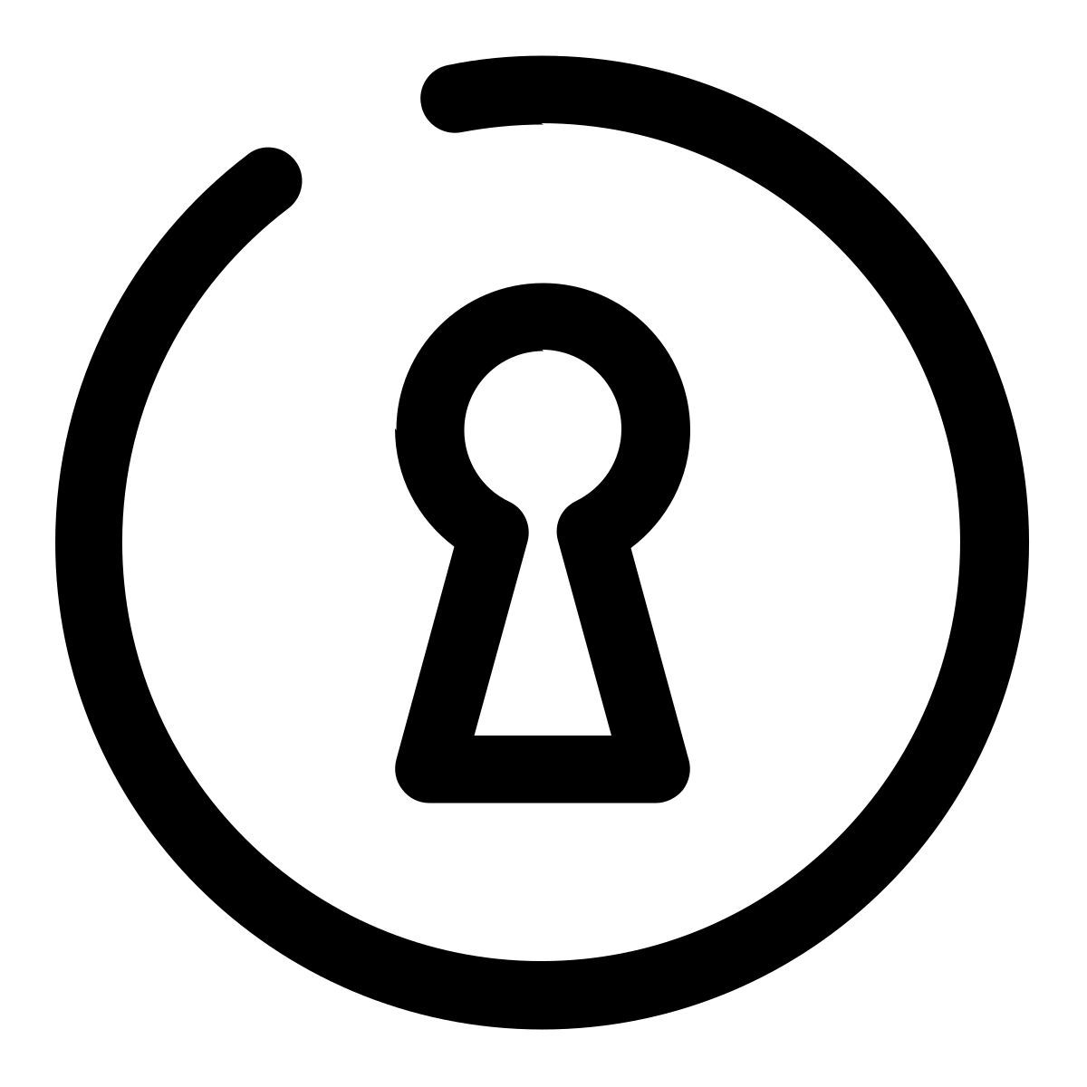 keyhole icon
