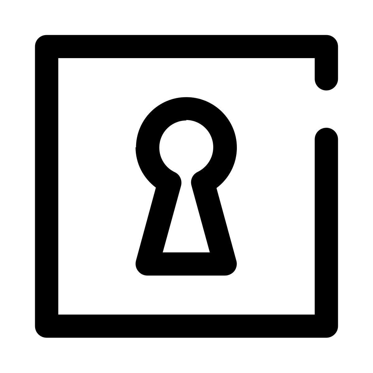 keyhole icon