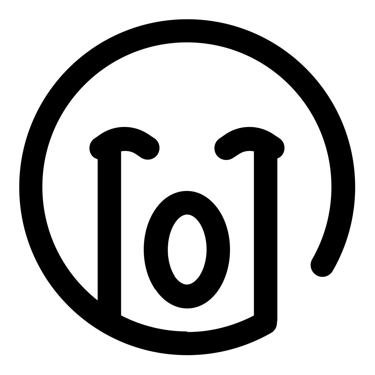 큰 소리로 울다 icon