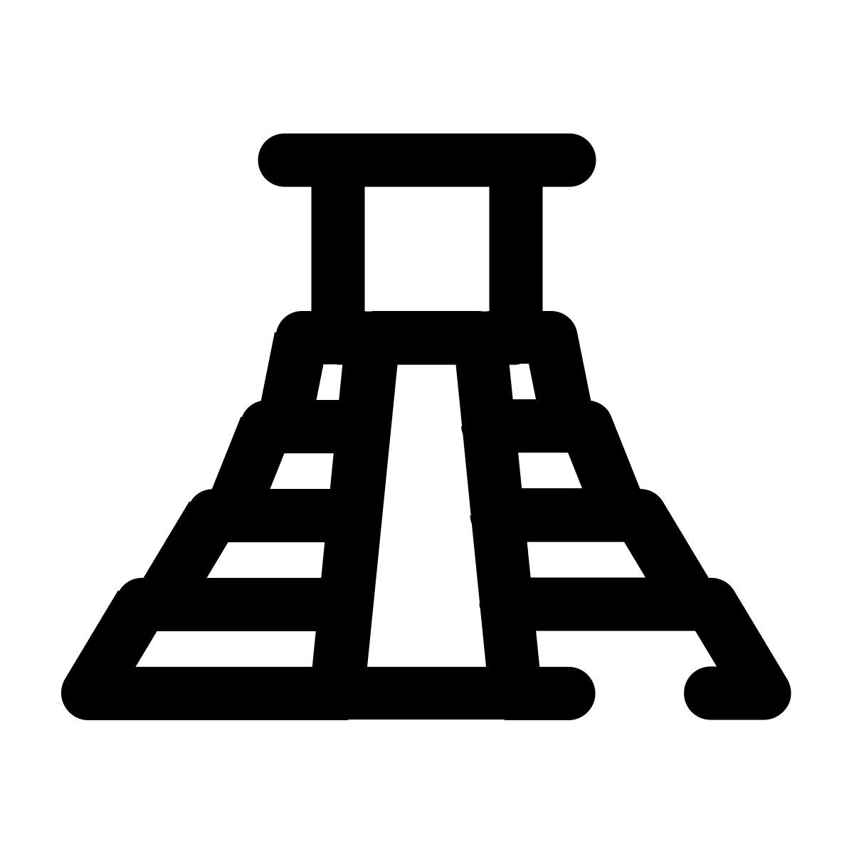 piramide maya icon